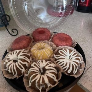 Mini bundt cake assortment pack featuring assorted mini cakes in different flavors freshly baked for parties and celebrations